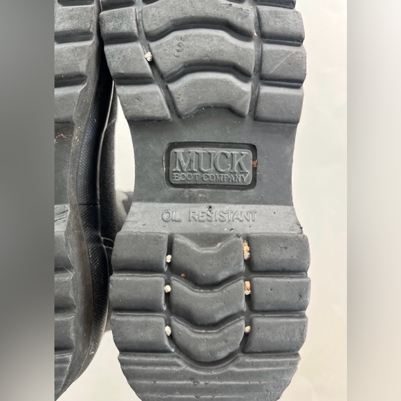 Black Mid Rubber Classic Chore Muck Boot Company Boots Women’s 9 - Picture 10 of 12